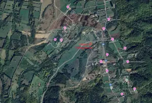 Teren extravilan Rasnov , Glajerie-Str Poiana velicanului, 1100mp