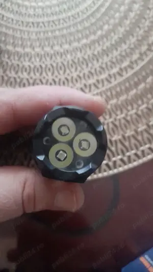 lanterne de buzunar magnetice 3 leduri lumina puternica acumulator litiu incarcare usb type c , noi - imagine 2