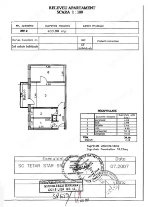 Apartament 2 cam, et 4/4, Nord-Polux - imagine 3