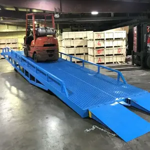 Rampa mobila incarcare descarcare camion, container, tir - 10 Tone - imagine 3