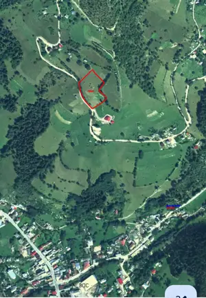 Vând teren intravilan în Albac judetul Alba 5518 mp
