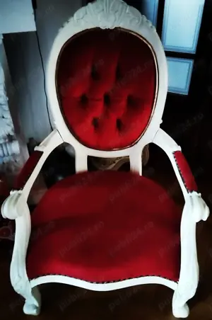 Fotoliu,jilt,scaun elegant,retapitat - imagine 2