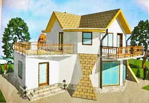 Casa intabulata in Dobrovat