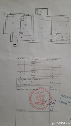 Pers. fiz. vând ap.3 cam sd, et.1, Bularga,  