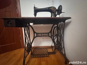 Vand masina de cusut Singer veche  - imagine 3