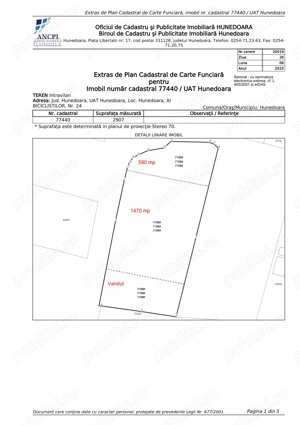 Intravilan Hunedoara - imagine 3 Intravilan Hunedoara - imagine 3