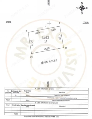 Teren 500 mp intravilan Smeura Stoenari - 4 loturi - imagine 6