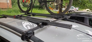 Portbagaj Thule pentru 2 biciclete cu montură pe coarne (break/suv)