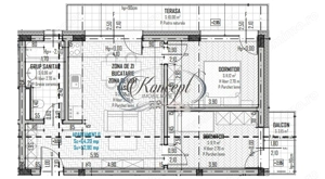 Apartament in imobil nou tip vila, in Baciu