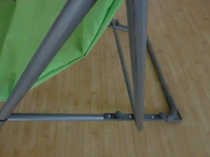 Sezlong pliabil nou, reglabil pe trei trepte - imagine 3