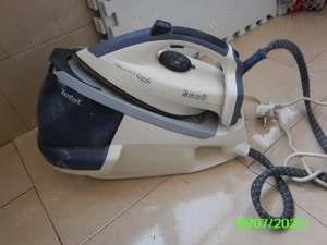 Fier de calcat cu baza Tefal si carucior piata mare 