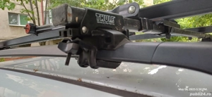 Portbagaj Thule pentru 2 biciclete cu montură pe coarne (break/suv) - imagine 5