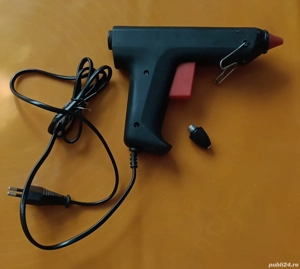 Pistol de lipit cu bare de silicon de 11 mm, functional
