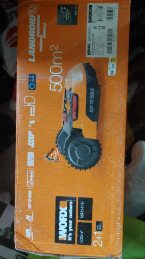Robot tuns iarba WORX WR141E M500 v2 20 V 2 Ah 