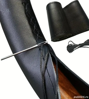 Montez huse scaune, volan, schimbător de viteze, frână de mână, etc.