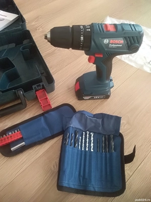 vând mașină de înșurubat profesională Bosch cu acumulatori - imagine 2