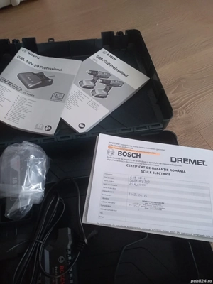 vând mașină de înșurubat profesională Bosch cu acumulatori