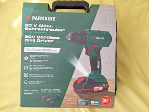 Masina de insurubat si gaurit Parkside PBSA 20-Li A1 cu acumulator si incarcator - imagine 2