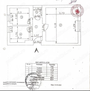 Central   13 Septembrie   T. Vladimirescu, garsoniera cf. 1, decomandata, et. 2 - imagine 5