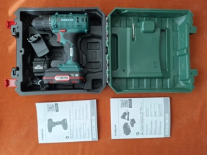 Bormasina - Masina de insurubat si  gaurit Parkside cu acumulator si incarcator - imagine 3