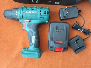 Bormasina - Masina de insurubat si  gaurit Parkside cu acumulator si incarcator - imagine 5