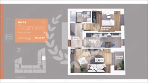 Apartament 2 camere | Decomandat  | Metrou Sector 3