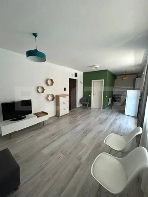 Apartament 1 Camera, 43 mp, Mobilat Modern, Piata Abator