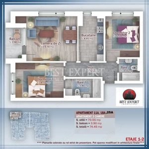 3 Camere Direct Dezvoltator Ideal Familie - imagine 3