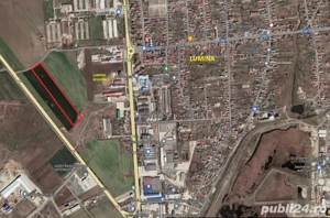 Teren extravilan 15.000 mp   Comuna Lumina, zonă în dezvoltare