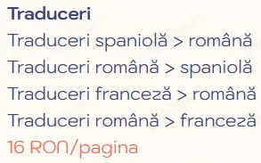 Traduceri simple, autorizate și legalizate spaniolă franceză - imagine 2