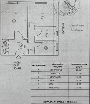Apartament 2 camere, decomandat, RENOVAT & UTILAT, Cornișa, Bacău - imagine 7