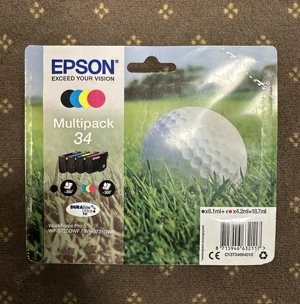 Cartus Epson T3466 (C13T34664010)   Black + Color, nou, sigilat