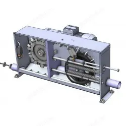 Grup cu reductor trifazat 