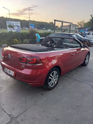 Volkswagen Golf 6 Decapotabil, An 2012 EURO 5, Navi, Senzori, Incalzire Scaune - imagine 2