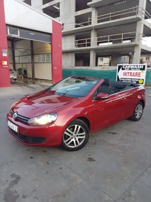 Volkswagen Golf 6 Decapotabil, An 2012 EURO 5, Navi, Senzori, Incalzire Scaune - imagine 3