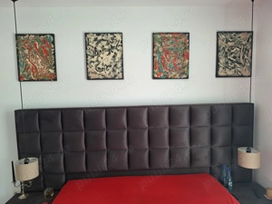 Tablou pictat manual, original, oferta, ocazie, stil Pollock - imagine 3