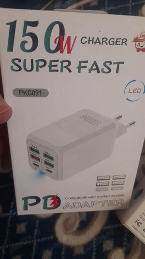 incarcatoare super fast charge 150w 6A Huawei Honor Oppo OnePlus etc , noi sigilate