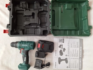 Parkside  20V- Masina de insurubat si  gaurit cu incarcator si acumulator  - imagine 3