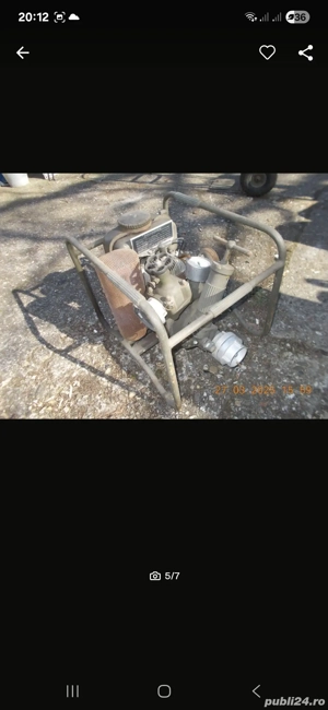 Motopompa apa Model JLO Magirus Deutz 2  5 - imagine 4