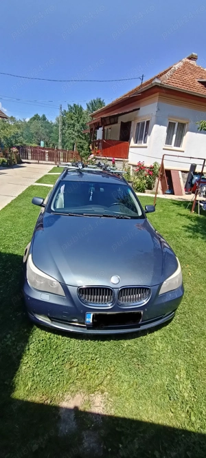 BMW E61 520d Euro 5 cutie automată, climatronic, piele, stare foarte bună  - imagine 3