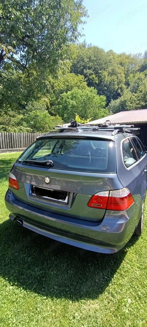 BMW E61 520d Euro 5 cutie automată, climatronic, piele, stare foarte bună  - imagine 4