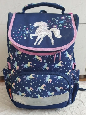 Ghiozdan Herlitz fete clasele 0-4, stare buna