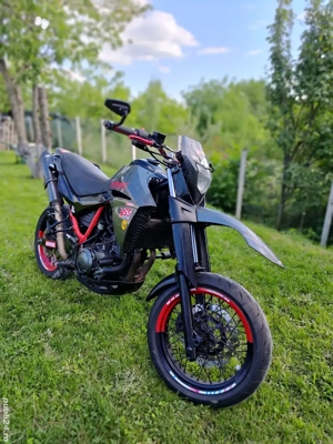 Yamaha XT 660 X Carbon legala A2 Supermoto 2005 - imagine 5