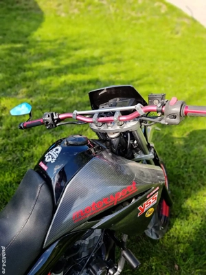 Yamaha XT 660 X Carbon legala A2 Supermoto 2005 - imagine 4