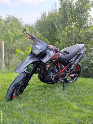 Yamaha XT 660 X Carbon legala A2 Supermoto 2005 - imagine 3