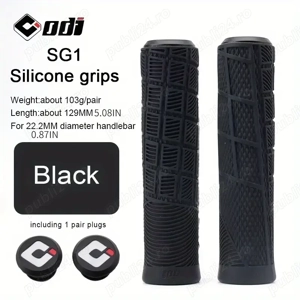 Mansoane Odi ergonomice moi confortabile ghidon bicicleta mtb culoare Bianchi - imagine 4