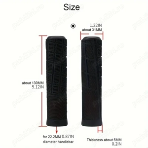 Mansoane Odi ergonomice moi confortabile ghidon bicicleta mtb culoare Bianchi - imagine 3