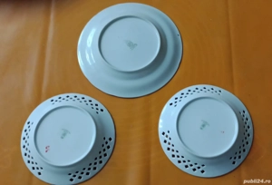 3 Farfurii mărime medie cu inscripția Clubul sportiv Dinamo București  - imagine 2