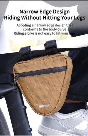 Geanta impermeabila triunghi cadru bicicleta 0,9L antisoc mtb cursiera