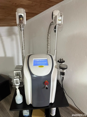 Aparat estetic 4 1 - Criolipoliza, Cavitatie, RF, Lipolaser - imagine 2